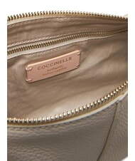 COCCINELLE ABIGAIL  Sac bandouli&egrave;re, en cuir blanc - Sacs pour Femme - 6