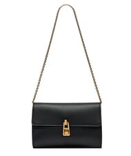 COCCINELLE CAMPIONARIO - MAGIE 2NITE Pochette en cuir avec bandouli&egrave;re en cha&icirc;ne Noir - Sacs pour Femme - 3