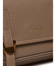 COCCINELLE CAMPUS Mini sac bandouli&egrave;re, en cuir taupe chaud - Sacs pour Femme - 3