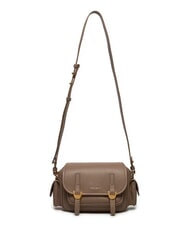 COCCINELLE CAMPUS Mini sac bandouli&egrave;re, en cuir taupe chaud - Sacs pour Femme - 4