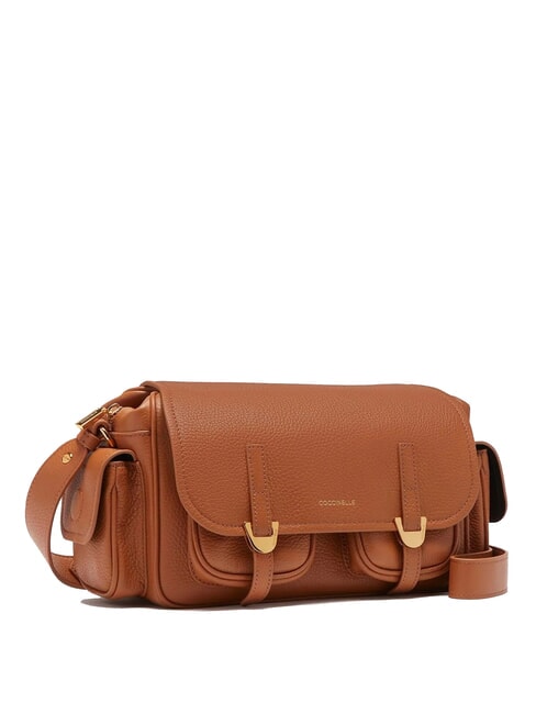 CAMPUS Sac bandouli&egrave;re en cuir martel&eacute; CUIR - Sacs pour Femme