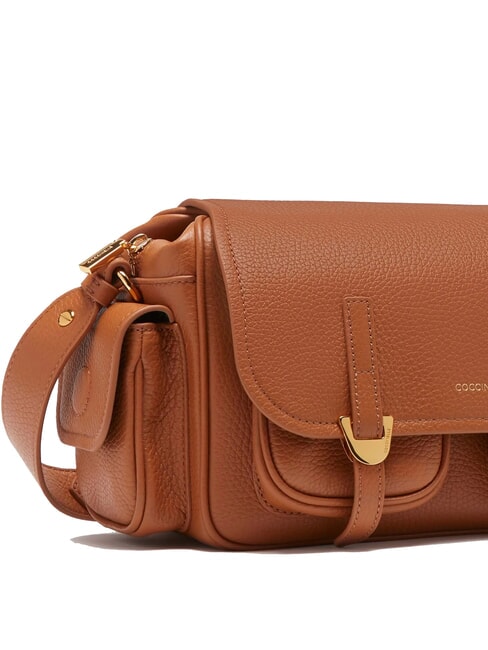 CAMPUS Sac bandouli&egrave;re en cuir martel&eacute; CUIR - Sacs pour Femme