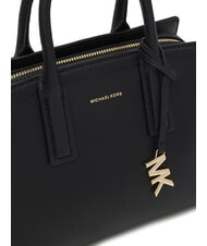 MICHAEL KORS LAILA Sac &agrave; main en cuir avec bandouli&egrave;re noir - Sacs pour Femme - 4