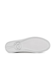 MICHAEL KORS KEATON Baskets imprim&eacute;es avec logo int&eacute;gral vanille - Chaussures Femme - 7