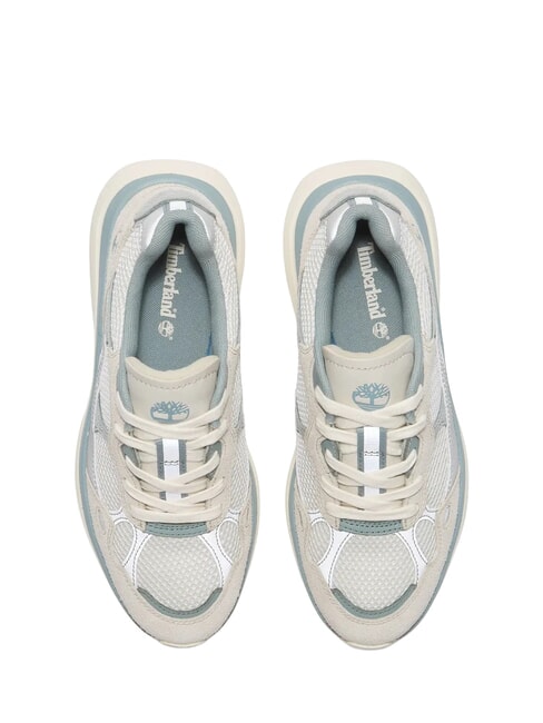 HAZEL LANE LOW  maille naturelle bleu clair - Chaussures Femme