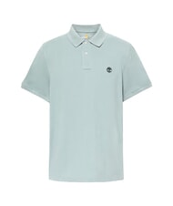 TIMBERLAND MILLERS RIVER polo en coton bleu argent&eacute; - chemise polo - 3