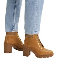 TIMBERLAND ALLINGTON bottines en cuir bl&eacute; complet - Chaussures Femme - 6