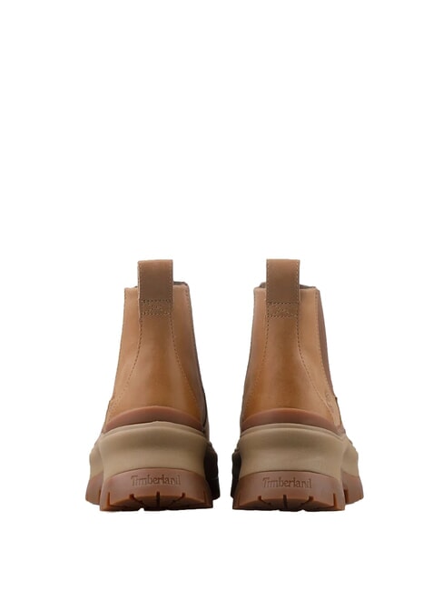 ROXIE LANE  Bottines en cuir pleine fleur brun moyen - Chaussures Femme