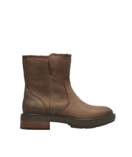 TIMBERLAND BRIMFIELD bottines en cuir pleine fleur brun moyen - Chaussures Femme - 2