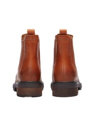 TIMBERLAND BRIMFIELD bottines basses en cuir brun moyen f grain avec brun fonc&eacute; - Chaussures Femme - 4