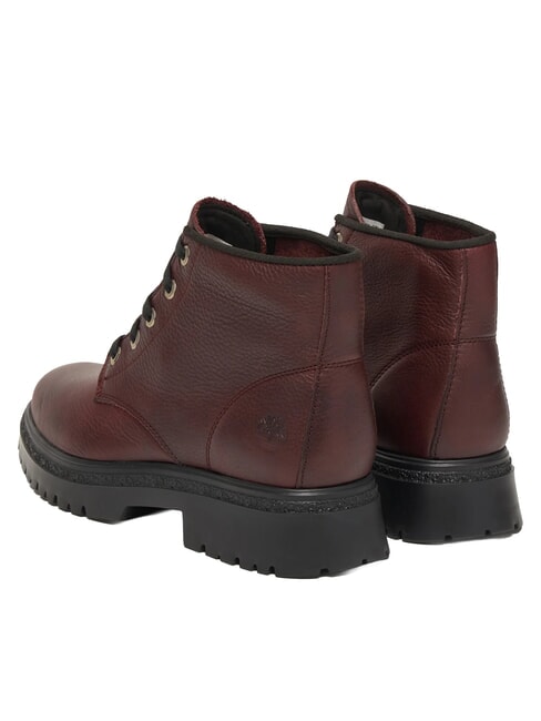 CAMBRIA VALLEY amphibiens de cuir bordeaux pleine fleur - Chaussures Femme