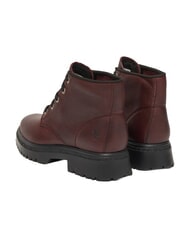 TIMBERLAND CAMBRIA VALLEY amphibiens de cuir bordeaux pleine fleur - Chaussures Femme - 3