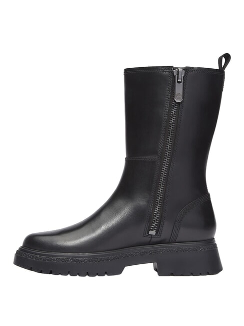 CAMBRIA VALLEY Bottes en cuir noir pleine fleur - Chaussures Femme