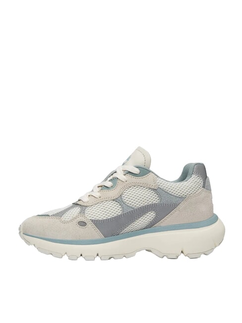 HAZEL LANE LOW  maille naturelle bleu clair - Chaussures Femme
