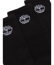 TIMBERLAND BOWDEN Bo&icirc;te de trois paires de chaussettes NOIR - Chaussettes pour hommes - 2