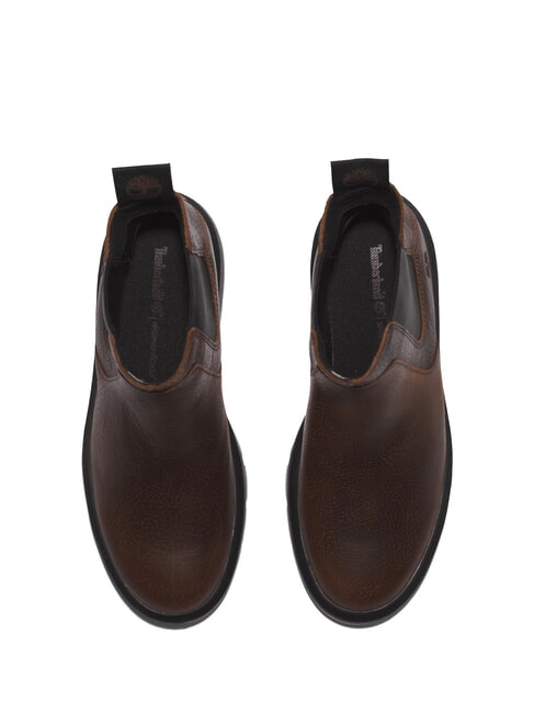 CORTINA VALLEY bottines en cuir terreau - Chaussures Femme