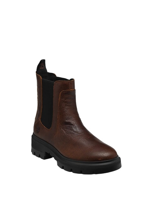 CORTINA VALLEY bottines en cuir terreau - Chaussures Femme