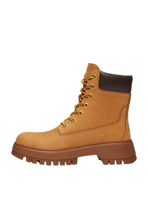 CORA VALLEY 6 bottines en cuir nubuck de bl&eacute; - Chaussures Femme