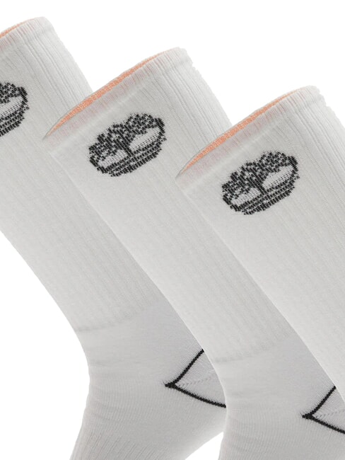 BOWDEN Bo&icirc;te de trois paires de chaussettes blanc - Chaussettes pour hommes