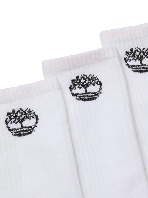 BOWDEN Bo&icirc;te de trois paires de chaussettes blanc - Chaussettes pour hommes