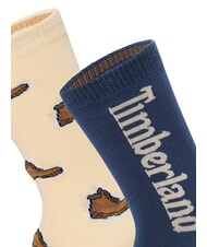 TIMBERLAND HAMPSHIRE Deux paires de chaussettes flocons d'avoine / bruy&egrave;re - Chaussettes pour hommes - 2