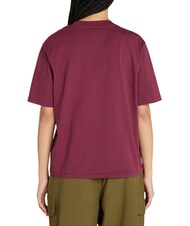 TIMBERLAND STACK LOGO  T-shirt en coton Bourgogne - T-shirt - 2