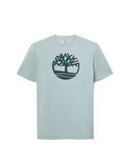 TIMBERLAND KBEC RIVER T-shirt &agrave; manches courtes bleu argent&eacute; - T-shirt - 3