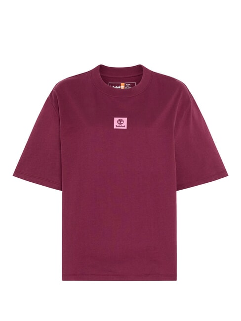 STACK LOGO  T-shirt en coton Bourgogne - T-shirt