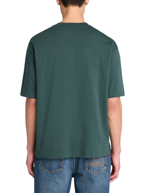 DUNSTAN RIVER T-shirt en coton pignons verts - T-shirt