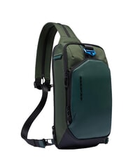 PIQUADRO PQ-EARTH  VERT - Sacs en Bandouli&egrave;res pour Homme - 2