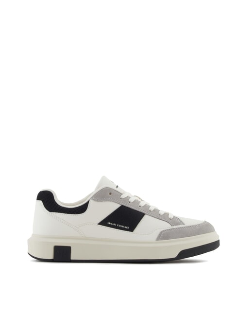 A|X Baskets blanc cass&eacute; + noir - Chaussures Homme