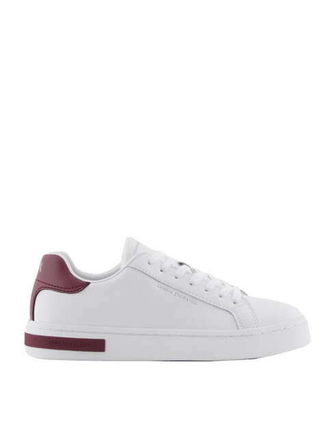 A|X Baskets en cuir blanc optique + rainure - Chaussures Femme