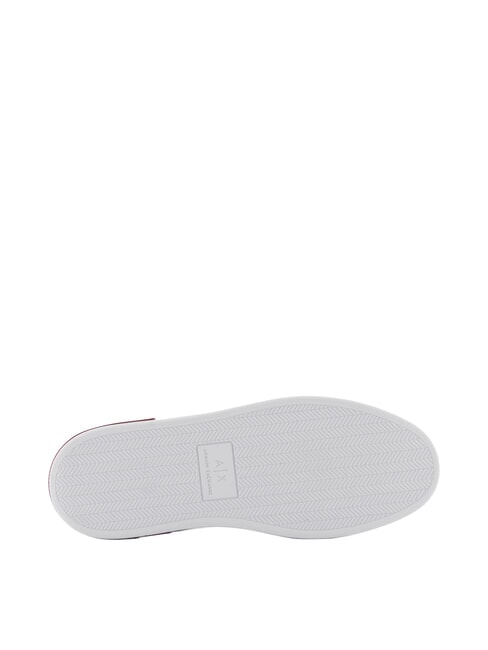 A|X Baskets en cuir blanc optique + rainure - Chaussures Femme