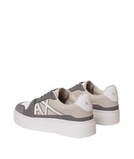 ARMANI EXCHANGE AX LOGO Baskets &agrave; plateforme bar brun + sable - Chaussures Femme - 3