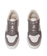 ARMANI EXCHANGE AX LOGO Baskets &agrave; plateforme bar brun + sable - Chaussures Femme - 4