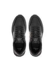 ARMANI EXCHANGE A|X Baskets noir/gris mouette fonc&eacute; - Chaussures Homme - 4