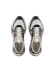 ARMANI EXCHANGE A|X Baskets &eacute;paisses pop noire et p&eacute;tale - Chaussures Femme - 4