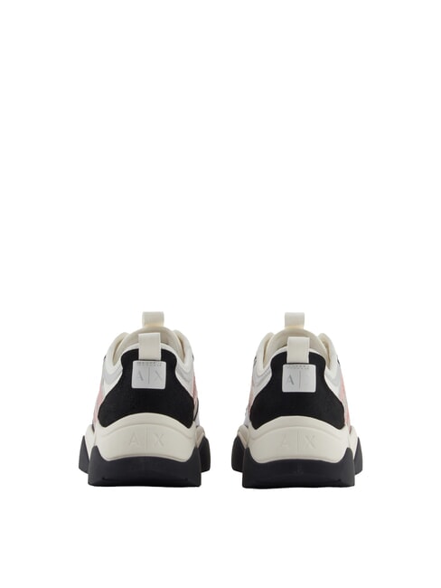 A|X Baskets &eacute;paisses pop noire et p&eacute;tale - Chaussures Femme