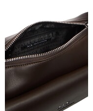 ARMANI EXCHANGE RACHEL Sac bandouli&egrave;re avec poches fudge chaud - Sacs pour Femme - 4