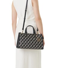 ARMANI EXCHANGE A|X Sac &agrave; main avec bandouli&egrave;re noir / noir - Sacs pour Femme - 5