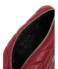 ARMANI EXCHANGE VICTORIA Sac de chambre matelass&eacute; dahlia rouge - Sacs pour Femme - 4