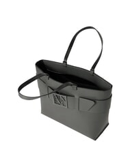 ARMANI EXCHANGE A|X BUCKLE Sac d'&eacute;paule acier froid - Sacs pour Femme - 3