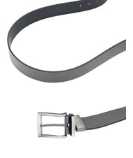 ARMANI EXCHANGE A|X ceinture en cuir bleu marine profond/gris mouette fonc&eacute; - Ceintures - 2