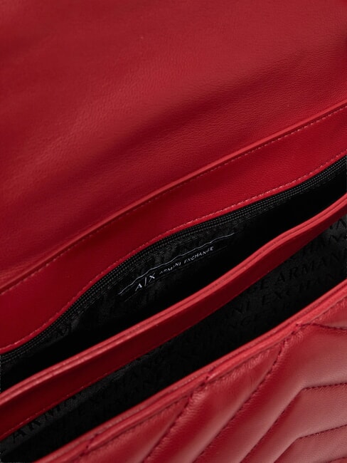 QUILTED Sac port&eacute; &eacute;paule/&agrave; bandouli&egrave;re dahlia rouge - Sacs pour Femme