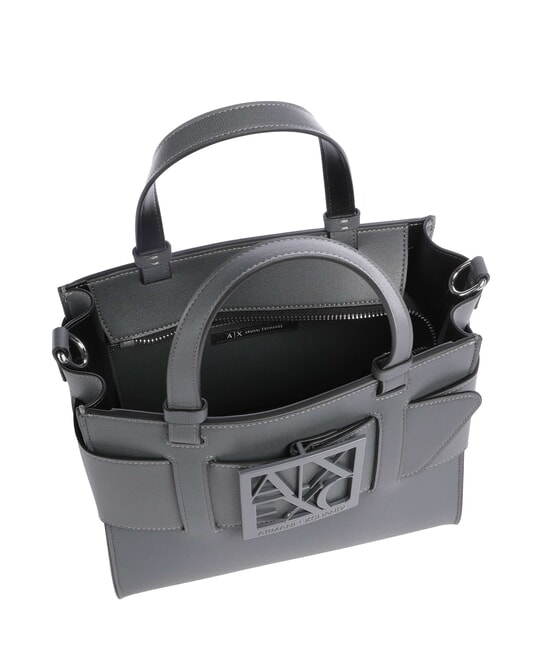 SUSIE Cabas pour sac &agrave; main, avec bandouli&egrave;re acier froid - Sacs pour Femme