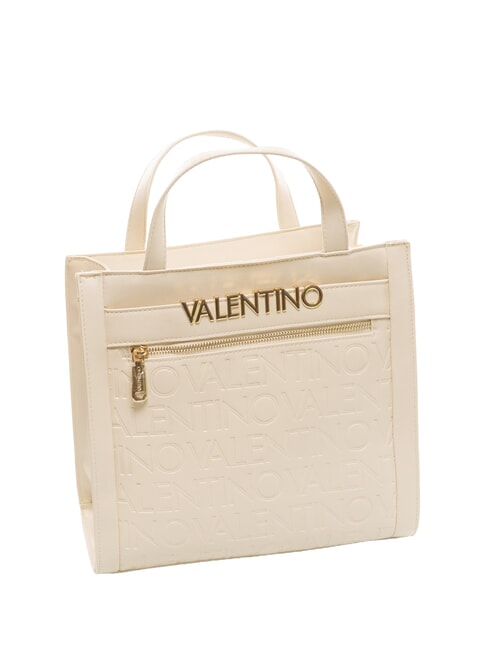 CORA Sac &agrave; main avec bandouli&egrave;re &eacute;cru - Sacs pour Femme