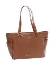 THE BRIDGE LETIZIA Sac de courses en cuir MARRON - Sacs pour Femme - 2