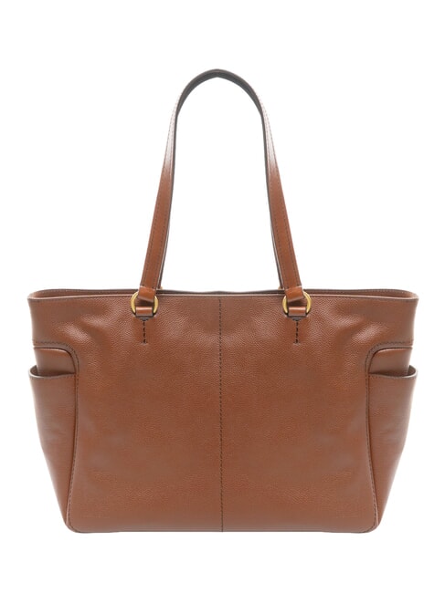 LETIZIA Sac de courses en cuir MARRON - Sacs pour Femme