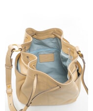 THE BRIDGE LETIZIA sac seau en cuir beurre ab. or - Sacs pour Femme - 5