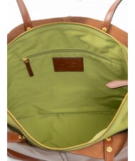 THE BRIDGE LISA Sac de courses en cuir MARRON - Sacs pour Femme - 5